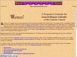 Sites similar to romcal.net