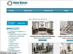 Sites similar to romdecor.com