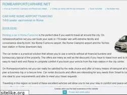 Sites similar to romeairportcarhire.net
