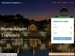 Sites similar to romeairporttransfers-italy.com