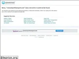 Sites similar to romeairporttransport.com