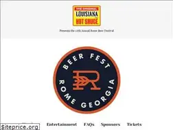 Sites similar to romebeerfest.com