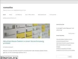 Sites similar to romeofox.de