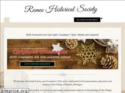 Sites similar to romeohistoricalsociety.org
