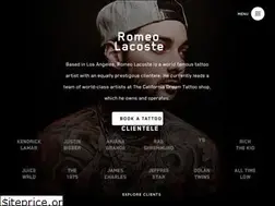 Sites similar to romeolacoste.com