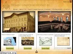Sites similar to romeomasonictemple.org