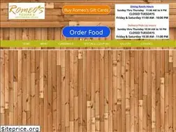Sites similar to romeos-pizza.com