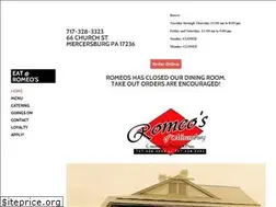 Sites similar to romeosinmercersburg.com