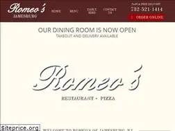 Sites similar to romeosjamesburg.com