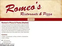 Sites similar to romeospizzahazlet.com