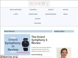 Sites similar to romeoswatches.com