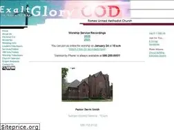 Sites similar to romeoumc.com
