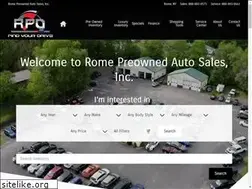 Sites similar to romepreowned.com