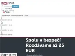 Sites similar to romershop.sk