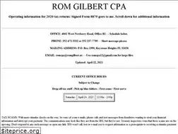 Sites similar to romgilbert.us