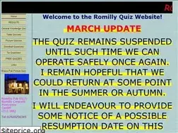 Sites similar to romillyquiz.co.uk