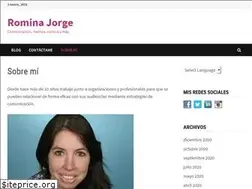 Sites similar to rominajorge.com