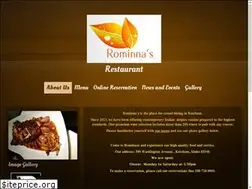 Sites similar to rominnasrestaurant.com