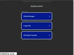 Sites similar to romiso.info