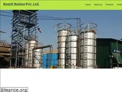 Sites similar to romitresins.com
