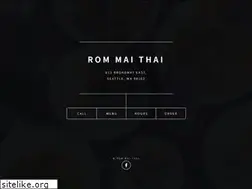 Sites similar to rommaithai.com