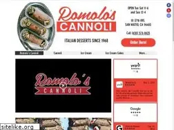 Sites similar to romoloscannoli.com