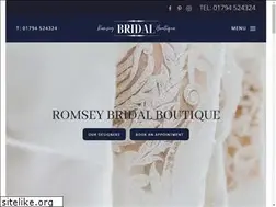 Sites similar to romseybridal.co.uk