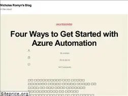 Sites similar to romyn.ca