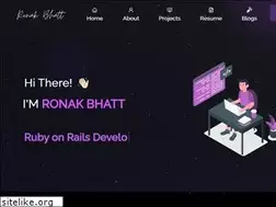 Sites similar to ronakbhatt.in
