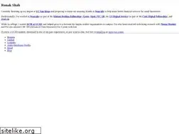 Sites similar to ronakshah.net