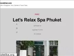 Sites similar to ronald-tan.com