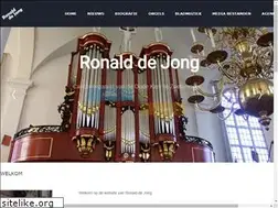 Sites similar to ronalddejong.com