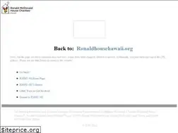 Sites similar to ronaldhousehawaii.org