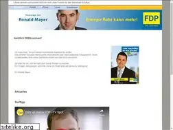 Sites similar to ronaldmayer.de