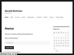 Sites similar to ronaldrichman.co.za