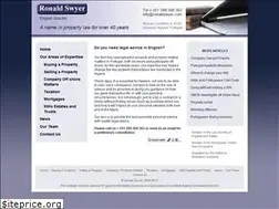 Sites similar to ronaldswyer.com