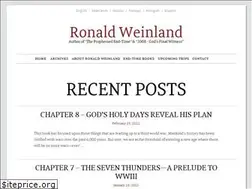 Sites similar to ronaldweinland.com