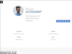 Sites similar to ronanlefichant.fr