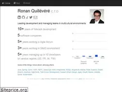 Sites similar to ronanquillevere.github.io