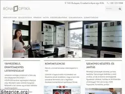 Sites similar to ronaoptika.hu
