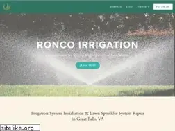 Sites similar to roncoirrigation.com