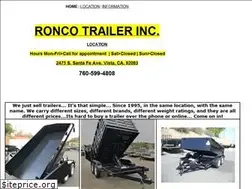 Sites similar to roncotrailer.com