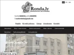Sites similar to ronda.lv