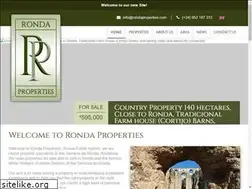 Sites similar to rondaproperties.com