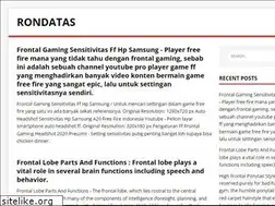 Sites similar to rondatas.vercel.app
