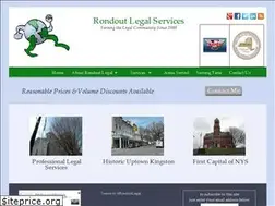 Sites similar to rondoutlegal.com