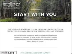 Sites similar to rondoutneversink.org
