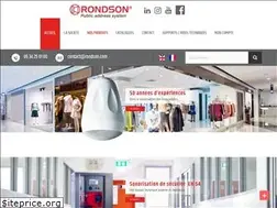 Sites similar to rondson.com