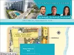 Sites similar to roneypalacerentals.com