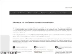 Sites similar to ronflement-apneedusommeil.com